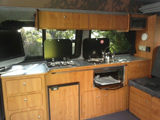 van interior