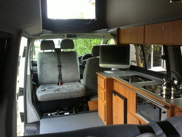van interior